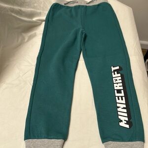 Minecraft boy new jogger without tag size7